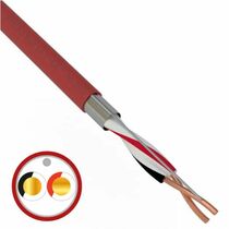 Кабель для пожарной сигнализации КПСВЭВнг(А)-LS 1x2x0,75мм², Rexant (01-4861-1) кратность заказа 200 м