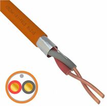 Кабель огнестойкий КПСЭнг(А)-FRLS 1x2x0,75мм², Rexant (01-4903-1) кратность заказа 200 м