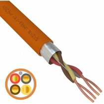 Кабель огнестойкий КПСЭнг(А)-FRHF 2x2x0,50мм², Rexant (01-4923-1) кратность заказа 200 м