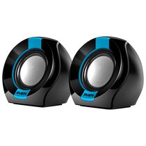 Акустическая система SVEN 2.0 150 BlackBlue [2x2,5W, 75x75x75mm]