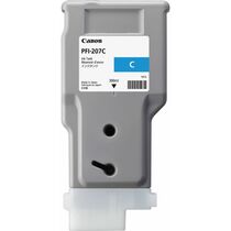 Картридж: Canon PFI-207 C (cyan), 300 мл [для imagePROGRAPH iPF680, 685, 780, 785] (8790B001)