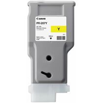 Картридж: Canon PFI-207 Y (yellow), 300 мл [для imagePROGRAPH iPF680, 685, 780, 785] (8792B001)