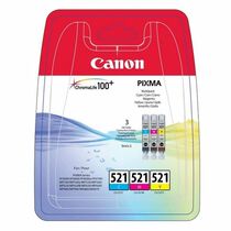 Картридж: Canon CLI-521 MULTIPACK (C,M,Y) 3шт [для Canon Pixma iP3600, Pixma iP4600, Pixma iP4700] (2934B010)