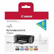Картридж: Canon PGI-72 Multipack (MBK, C, M, Y, R) [для Canon Pixma PRO-10] (6402B009)