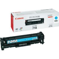 Картридж Canon 718 (cyan) [для Canon i-Sensys: LBP7200CDN, MF8330CDN, MF8340CDN, MF8350CDN, MF8360CDN, MF8380CDW] (2661B002)