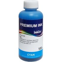 Чернила HP C6657A, C8728A, C9352A, Cyan, 100 мл, InkTec