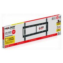 Кронштейн для телевизора Holder LCD-F6607 черный 42"-65" макс.60кг настенный фиксированный