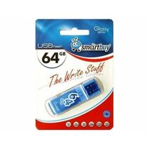 Флеш-накопитель Smartbuy 64Gb USB2.0 Glossy Черный (SB64GBGS-K)