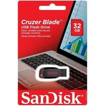 Флеш-накопитель Sandisk 32Gb USB2.0 Cruzer Blade Черный (SDCZ50-032G-B35)