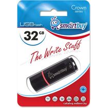 Флеш-накопитель Smartbuy 32Gb USB2.0 Crown Черный (SB32GBCRW-K)