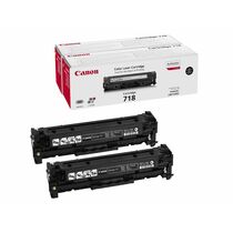 Картридж Canon 718BK комплект (black), 2шт [Canon i-SENSYS MF8330CDN, MF8350CDN, LBP7200CDN, LBP7750CDN, MF8360CDN, MF8380CDW] (2662B005)
