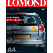 Фотобумага Глянцевая Magnetic, A4, 2 pack, Lomond