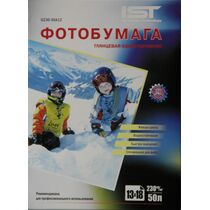 Фотобумага Глянцевая, 10x15, 180г/ м2, 50л, IST (G180-504R)