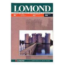 Фотобумага Матовая Одноторонняя, A3, 90г/ м2, 100л, Lomond
