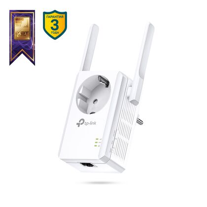 Усилитель Wi-Fi сигнала TP-Link Range Extender(2,4 ГГц; 2,4ГГц 300 Мбит/ с;