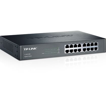 Сетевой коммутатор 16port: TP-Link TL-SG1016D [16 портов, 10/ 100/ 1000Mbit]