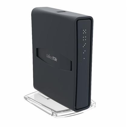 Маршрутизатор: Mikrotik hAP ac lite tower [2,4 Ггц+ 5 Ггц, 5x10/ 100Mbps, 802.11b/ g/ n/ 802.11a/ n/ ac, MIMO 2x2, RouterOS Level 4]