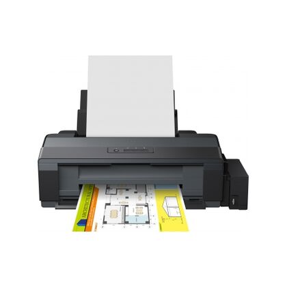 Принтер Epson L1300 [А3/ А3+/ Пьезоэлектрическая струйная/ Цветная/ 15 стр.мин/ 5,5 стр.мин/ USB 2.0] (C11CD81402)