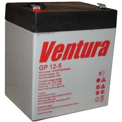 АКБ 12V 5Ah/ 20HR Ventura (GP 12-5) для использования в ИБП