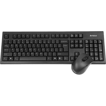 Клавиатура классический A4Tech 7100N, Радио(USB), черный (7100N)