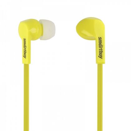 Наушники-вкладыши Smartbuy PRIME 3,5mm, желтый (SBE-160)