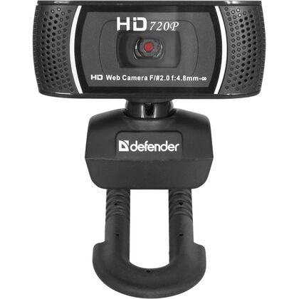 Web Камера Defender G-lens 2597 12 Мп, микрофон, черный (G-lens 2597)