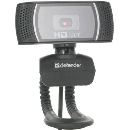 Web Камера Defender G-lens 2597 12 Мп, микрофон, черный (G-lens 2597)