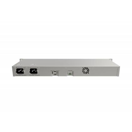 Маршрутизатор: Mikrotik RB1100AHx4 Dude edition (AL21400 1.4 ГГц,4 ядра,4 потока, ОЗУ 1 ГБ RAM, 13х10/ 100/ 1000 Мбит, 2хSATA3, 2х M.2,RouterOS Level 6)
