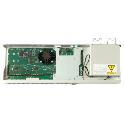 Маршрутизатор: Mikrotik RB1100AHx4 Dude edition (AL21400 1.4 ГГц,4 ядра,4 потока, ОЗУ 1 ГБ RAM, 13х10/ 100/ 1000 Мбит, 2хSATA3, 2х M.2,RouterOS Level 6)