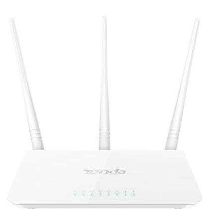 Маршрутизатор: Tenda F3 внешние антенны [1xWAN, 3xLAN 10/ 100Mbit, WiFi 802.11b/ g/ n, 300Mb/ s]