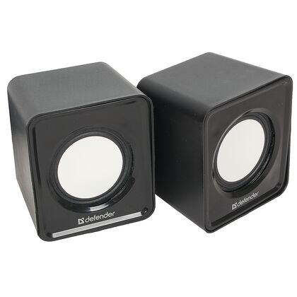 Акустическая система Defender 2.0 SPK 22 5W, mini Jack 3.5 мм, черный (SPK 22 B)