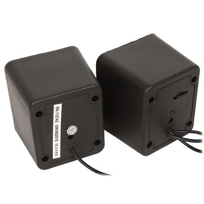 Акустическая система Defender 2.0 SPK 22 5W, mini Jack 3.5 мм, черный (SPK 22 B)