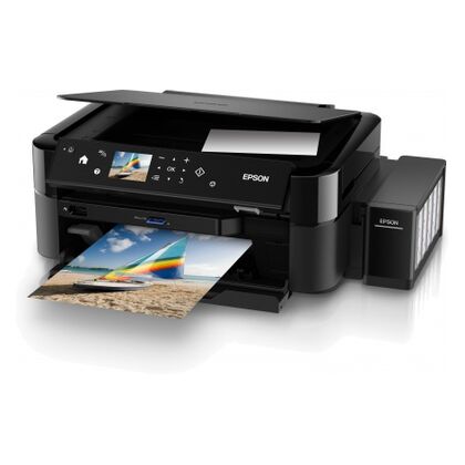 МФУ Epson L850 [А4/ Пьезоэлектрическая струйная/ Цветная/ 37 стр.мин/ 38 стр.мин/ USB 2.0] (C11CE31402)