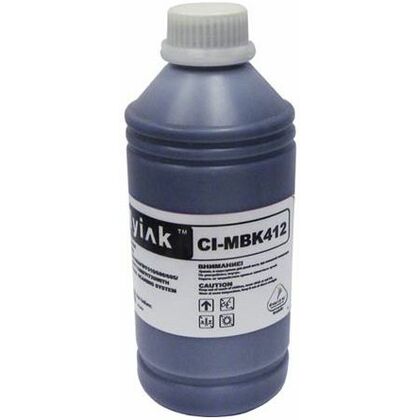 Чернила CANON imagePROGRAF iPF605/ iPF710/ iPF750/ iPF760/ iPF765/ iPF510/ iPF500 (PFI-102MBK/ 303MBK), 1л, Matte Black, Pigment, CI-MBK412 MyInk