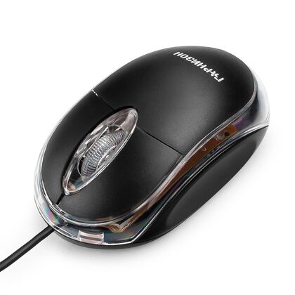 Мышь Гарнизон GM-100 оптическая, проводная, USB, черный. длинна кабеля 1,15м (GM-100)