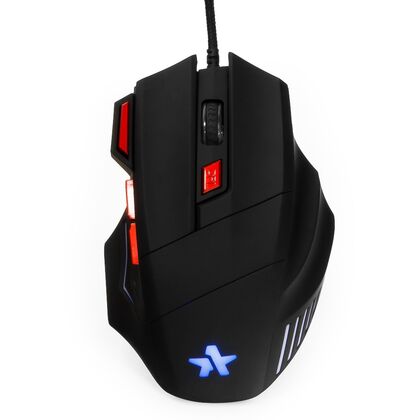 Мышь Гарнизон GM-720G игровая, оптическая, проводная, USB, черный (GM-720G)