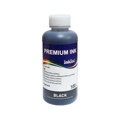 Чернила HP C9385A, C9396A, C4902AN(940), C4906AN(940XL), CN016AA(942XL) Black, Pigment, 100 Мл, InkTec