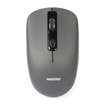 Мышь Smartbuy ONE 345AG оптическая, беспроводная, USB, серый (SBM-345AG-G)