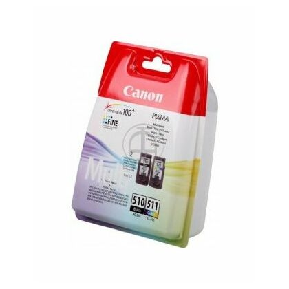 Картридж Canon PG-510/ CL-511 Multipack (black, color), 2шт x 9 мл [для Canon iP2700, iP2702, MP240, MP250, MP252, MP260, MP270, MP272] (2970B010)