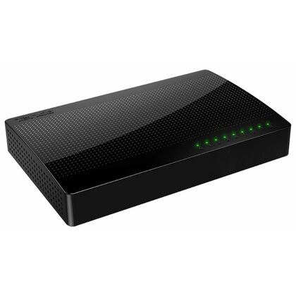 Неуправляемый коммутатор 08 портов: Tenda SG108 (8x10/ 100/ 1000Base-TX)