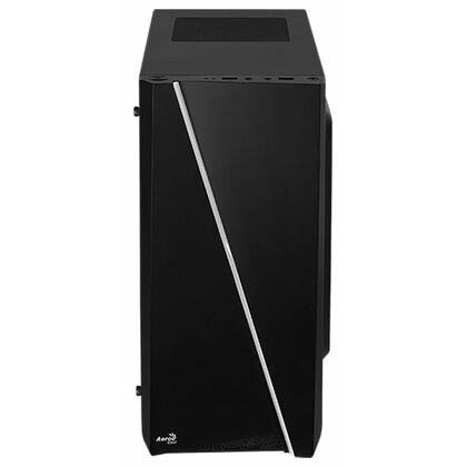 Корпус AeroCool без БП Cylon Mini Black на передней панели 1xUSB2.0, 1xUSB3.0, ДаxМикрофон, ДаxНаушники, (CYLON MIN)