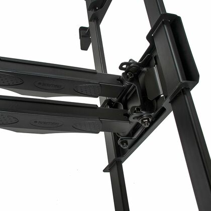 Крепление для ТВ наклонно-поворотное 22"-65" Kromax  нагрузка max 50 кг, наклон +3°/ -10°, поворот 160°, от стены 52-500 мм , чёрный (ATLANTIS-35 B)