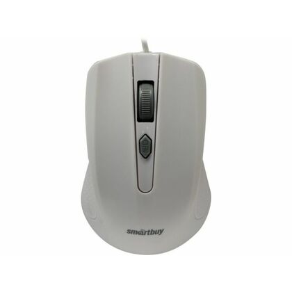 Мышь Smartbuy SBM-352-WK проводная, белый, USB,  оптическая (SBM-352-WK)