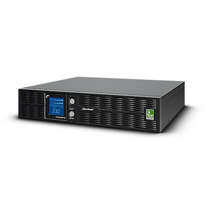 ИБП CyberPower PR1500ELCDRT2U 1500 ВА/ 1350 Вт, 8*IEC 320 C13 (компьютерный), AVR, RS-232, USB, RJ45/ RJ11 ( Аккумулятор 12 V/ 7,0 Ah*4)