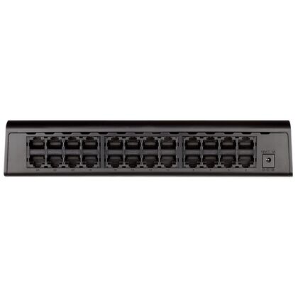 Неуправляемый коммутатор 24 порта: D-link DES-1024A (24x10/ 100Base-TX) с функцией энергосбережения