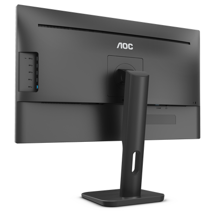Монитор AOC 23.8" 24P1 черный (IPS, 1920*1080, 5 ms, 250 cd/ m2, 1000:1, audio: 2х2 Вт, D-Sub, DVI, HDMI, DP)