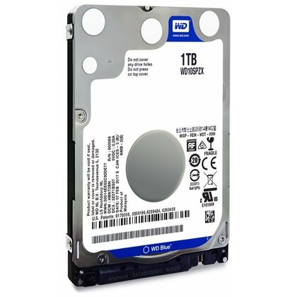 Жесткий диск HDD 2.5" SATA: 1000 Гб Digital [5400 rpm, 128 Мб, Sata 3 (6 Gbit/ s)] WD10SPZX