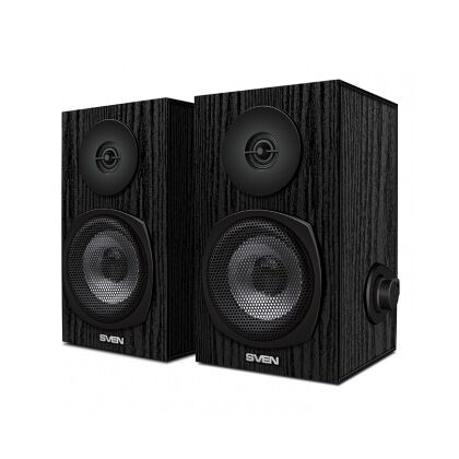 Акустическая система Sven SPS-575 2.0 6W, mini Jack 3.5 мм, черный (SV-016166)