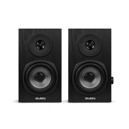 Акустическая система Sven SPS-575 2.0 6W, mini Jack 3.5 мм, черный (SV-016166)