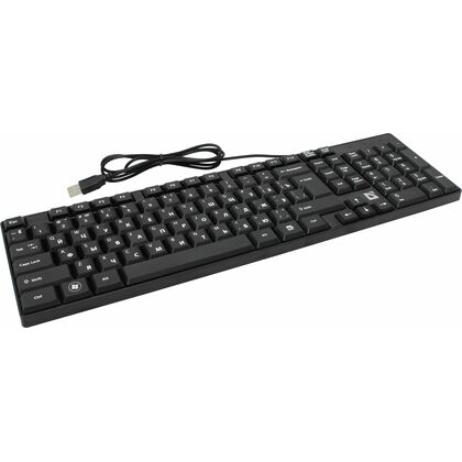 Клавиатура Defender Accent SB-720, проводная, классическая, USB, черный (45720)